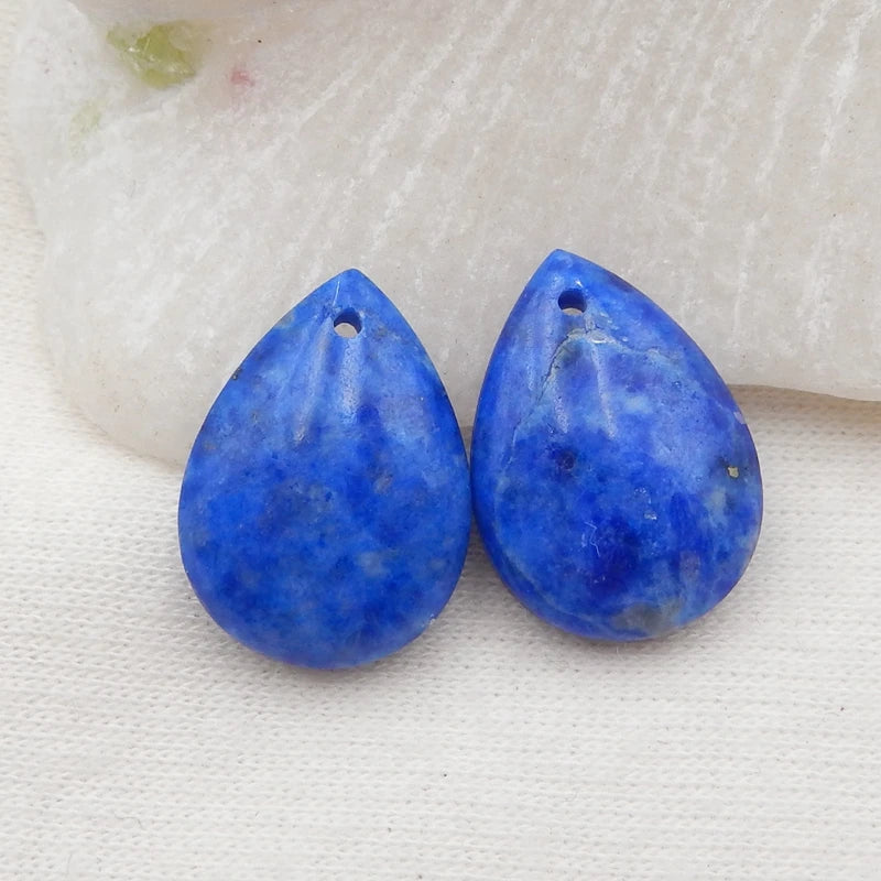 Lapis Lazuli Earring Beads 18x13mm Fashion Jewelry