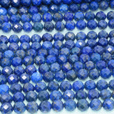 Lapis Lazuli Faceted Round Beads 8mm