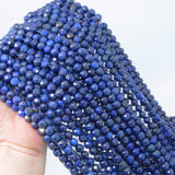 Lapis Lazuli Faceted Round Beads 8mm