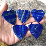 Natural Lapis Lazuli Pendant Bead 41x42x7mm