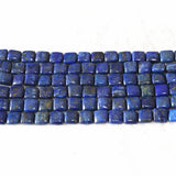 Lapis Lazuli Stone 12mm 14mm Square Beads DIY Loose Beads 15 Inches