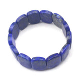 Lapis Lazuli Stone Beads Bracelet Natural Gem Bangle