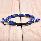 Lapis Lazuli Stone Bracelet Adjustable