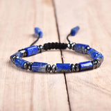 Lapis Lazuli Stone Bracelet Adjustable
