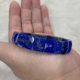 Lapis Lazuli Stone Bracelet Natural Gemstone Bangle Jewelry