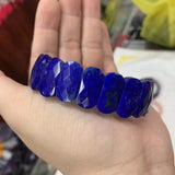 Natural Lapis Lazuli Stone Bracelet Gemstone Bangle