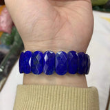 Natural Lapis Lazuli Stone Bracelet Gemstone Bangle