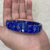 Lapis Lazuli Stone Bracelet Natural Gemstone Bangle Jewelry