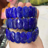 Natural Lapis Lazuli Stone Bracelet Gemstone Bangle