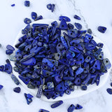 Lapis Lazuli Semi Precious Stone Drilling DIY 10-26mm
