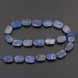 Natural Lapis Pink Opal Stone Oval Slab Loose Beads Pendant Findings