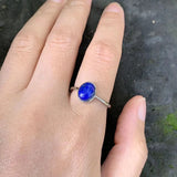 Natural Lapis Ring Adjustable