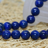 Lapis Lazuli Stone Round Loose Beads 15inch