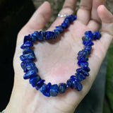Natural Lapis Lazuli Choker Necklace Gemstone High Jewelry