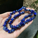 Natural Lapis Lazuli Choker Necklace Gemstone High Jewelry