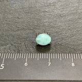 Natural Larima 925 Sterling Silver Stud Earrings Allergy-Free Gemstone Jewelry