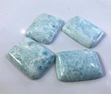 30x40mm Natural Larimar Gemstone Cabochon for Jewelry Making