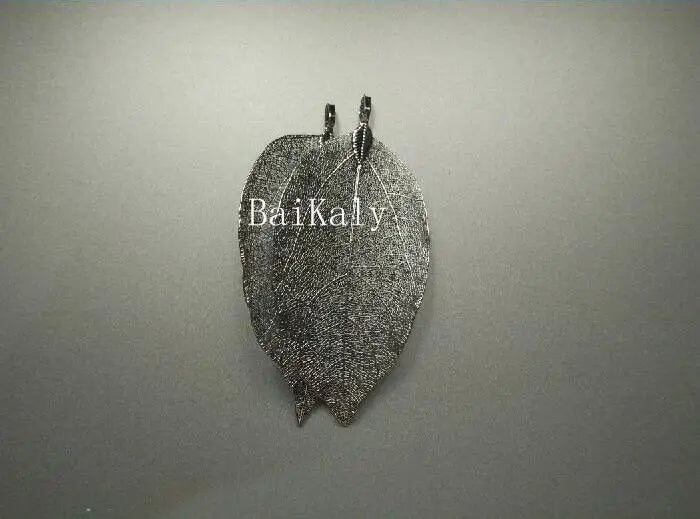 Natural Leaf Charms for DIY Jewelry Making