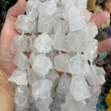 Natural Lemon Smoky Rock Quartz Beads 15'' DIY Loose Beads
