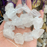 Natural Lemon Smoky Rock Quartz Beads 15'' DIY Loose Beads