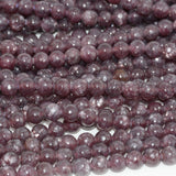 Lepidolite Loose Round Beads 6mm