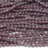 Lepidolite Loose Round Beads 6mm