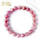 Lepidolite Watermelon Tourmaline Bracelet 8mm