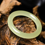 Hand Carved Round Jade Bracelet Jewelry Men's and Women's Bracelets