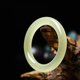Hand Carved Round Jade Bracelet Jewelry Men's and Women's Bracelets