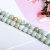 Light Green Emerald Jadeite Beads Round Loose Spacer Jade Bead