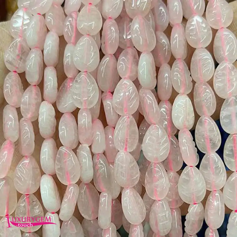 8x11mm Light Pink Crystal Stone Spacer Beads 32Pcs