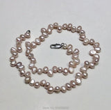 Light Purple Freshwater Pearl Necklace Baroque 6-7mm