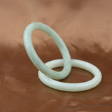 Hand-carved Round Jade Bracelet for Men and Women