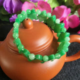 Natural Ma Laiyu Jade Bracelet Lucky Exorcise Evil Spirits