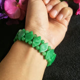 Natural Ma Laiyu Jade Bracelet Lucky Exorcise Evil Spirits