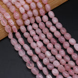 Madagascar Rose Quartz Irregular Beads 10-12mm DIY Jewelry Making