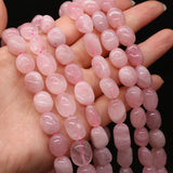 Madagascar Rose Quartz Irregular Beads 10-12mm DIY Jewelry Making