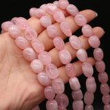 Madagascar Rose Quartz Irregular Beads 10-12mm DIY Jewelry Making