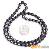 Magnetic Hematite Bicone Beads 15" Strand DIY Jewelry Men Women