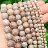 Maifan Jaspers Stone Beads 4-10mm Round Spacer Beads 15''