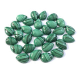 Natural Malachite 10x14mm Tear Drop Gemstone 10pcs/Lot Pear Shape Loose Beads