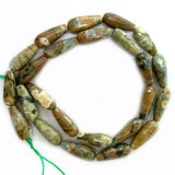 Malachite Gray Agate Stone Beads 15'' Faceted Drop DIY Loose Beads