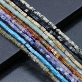 Natural Malachite Lapis Lazuli Snowflow Stone Beads 2-3mm