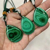 Malachite Necklace Pendant DIY Jewelry for Women