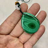 Malachite Necklace Pendant DIY Jewelry for Women