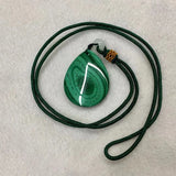 Malachite Necklace Pendant DIY Jewelry for Women