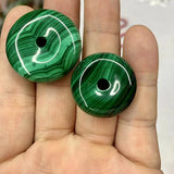 Natural Malachite Stone Beads Gemstone DIY Loose Bead For Jewelry 1pc