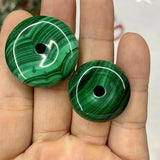 Natural Malachite Stone Beads Gemstone DIY Loose Bead For Jewelry 1pc