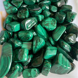 Natural Malachite Tumbled Stone Crystal Specimen Healing Gift Home Decoration