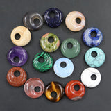 Malachites Safety Button Pendants Reiki Charm Necklace Stylish Jewelry Gift